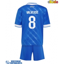 Real Madrid Federico Valverde #8 Replica Third Minikit 2025-26 Short Sleeve (+ pants)